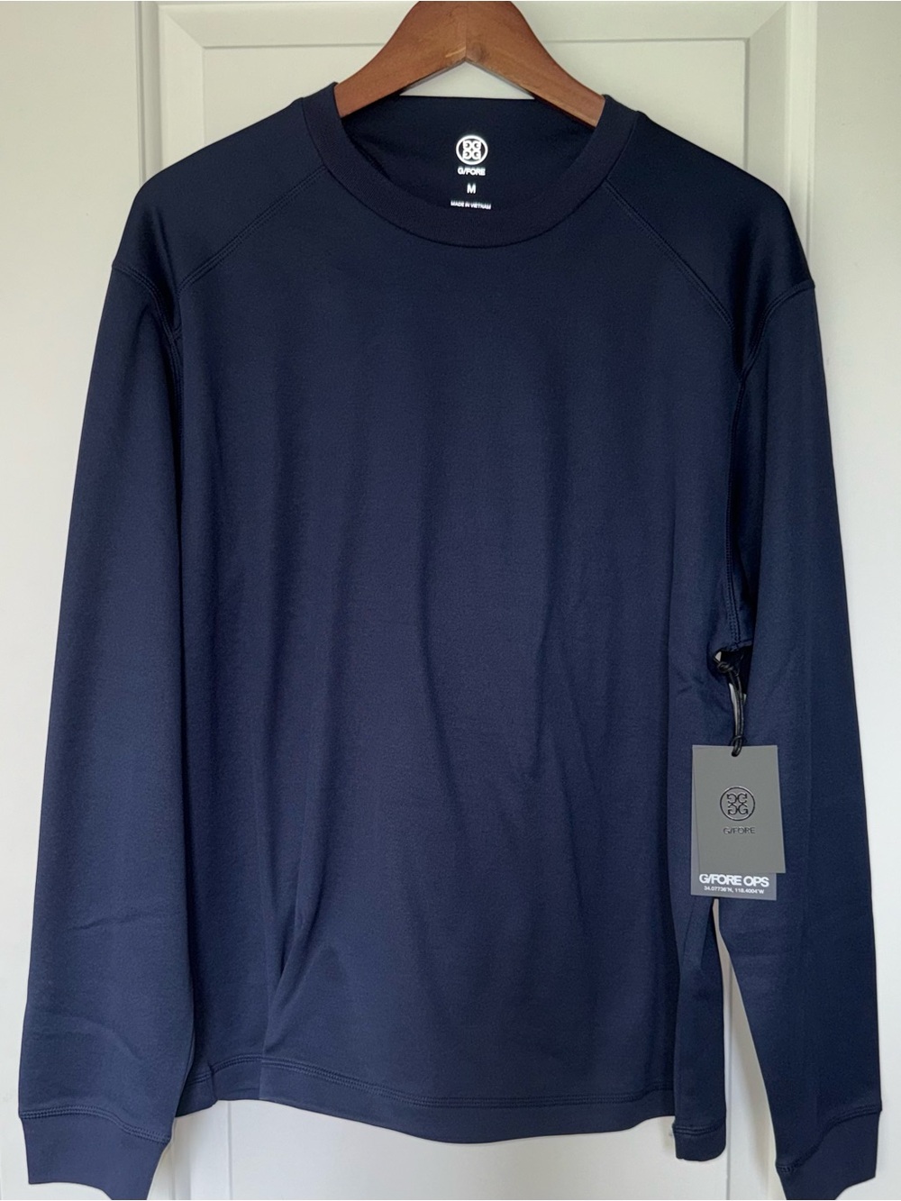 G/FORE OPS PRJKT CC Operative Tech Crewneck in Deep Twilight